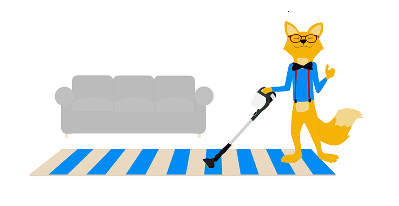 Aspirateur balai pour les tapis